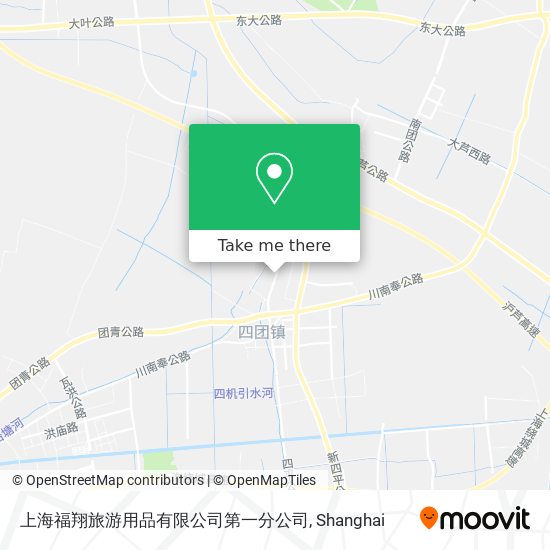 上海福翔旅游用品有限公司第一分公司 map