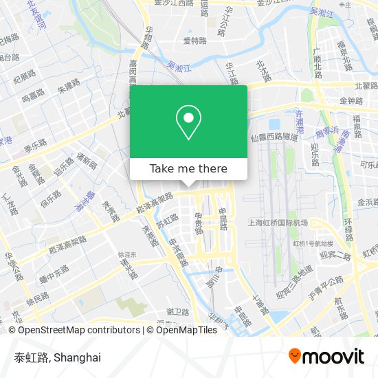 泰虹路 map
