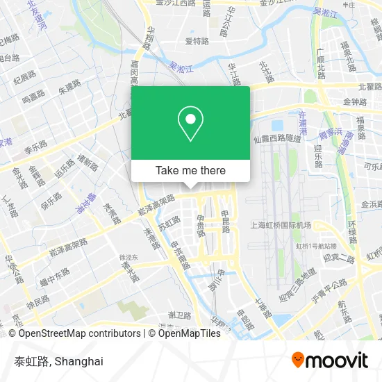 泰虹路 map