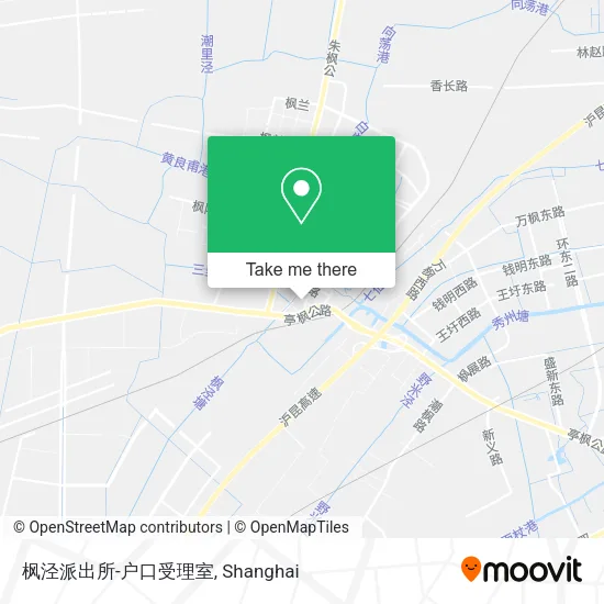 枫泾派出所-户口受理室 map