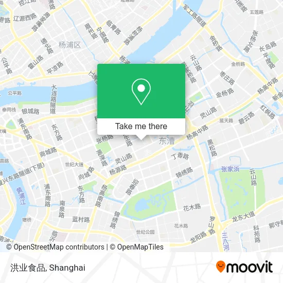 洪业食品 map