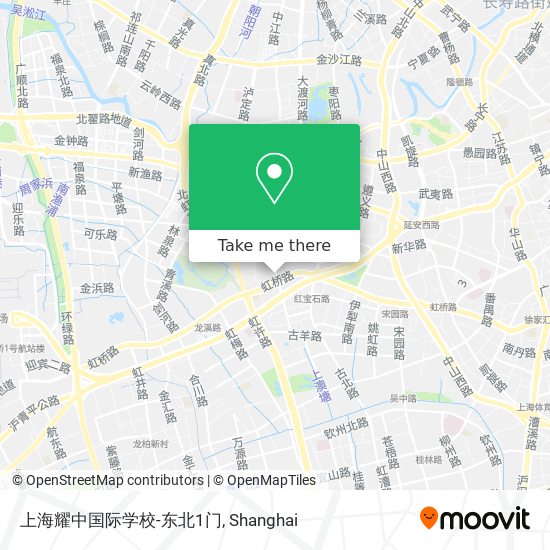 上海耀中国际学校-东北1门 map
