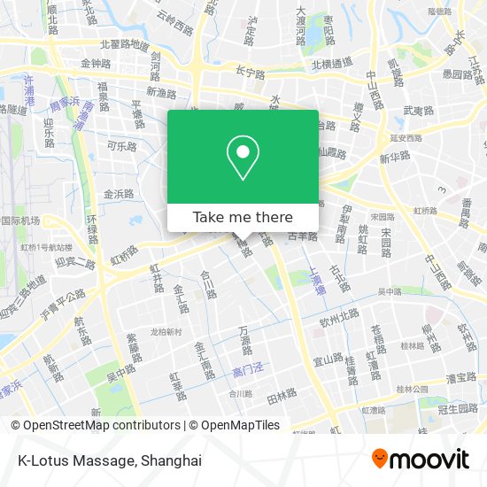 K-Lotus Massage map