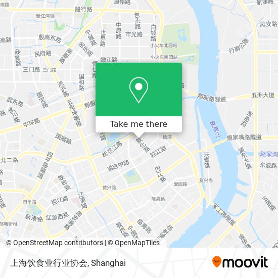 上海饮食业行业协会 map