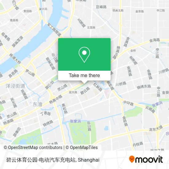 碧云体育公园-电动汽车充电站 map