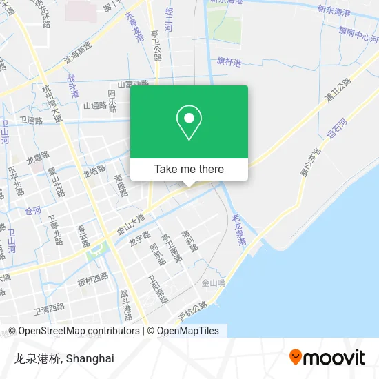 龙泉港桥 map