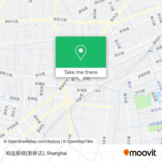 精益眼镜(新桥店) map