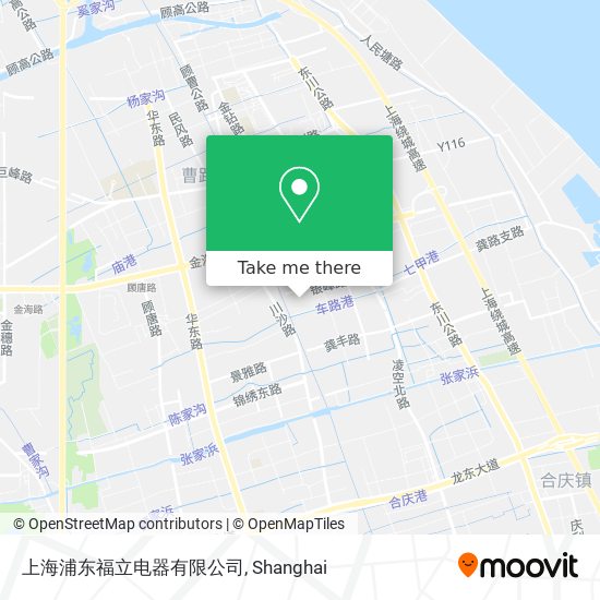 上海浦东福立电器有限公司 map