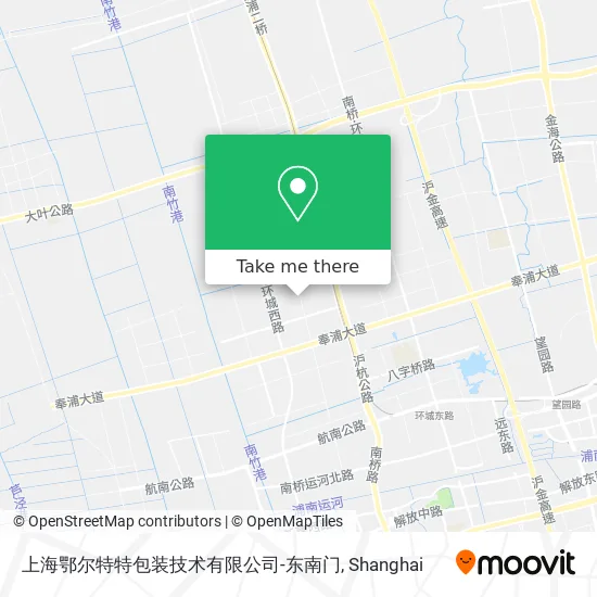 上海鄂尔特特包装技术有限公司-东南门 map