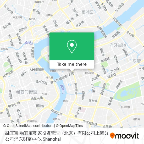 融宜宝 融宜宝积家投资管理（北京）有限公司上海分公司浦东财富中心 map