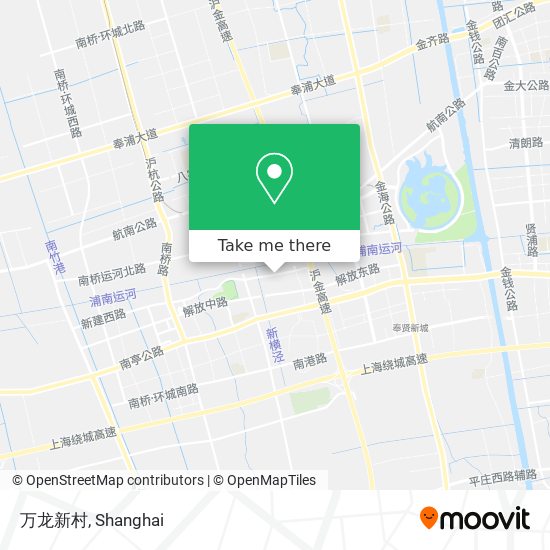 万龙新村 map
