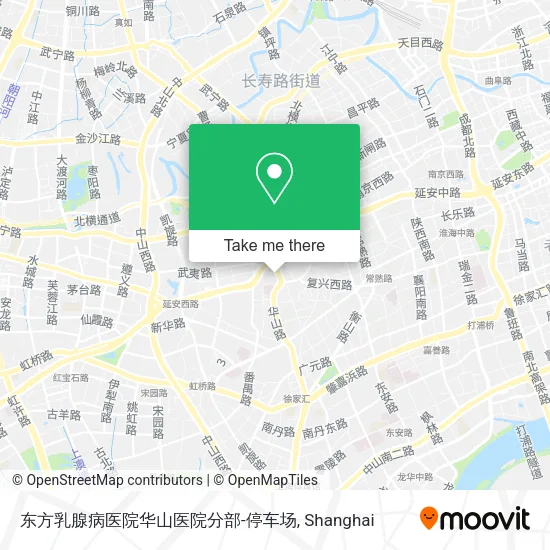 东方乳腺病医院华山医院分部-停车场 map