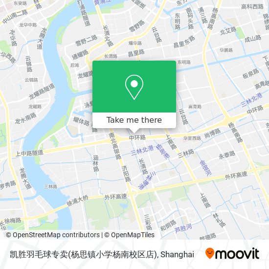 凯胜羽毛球专卖(杨思镇小学杨南校区店) map