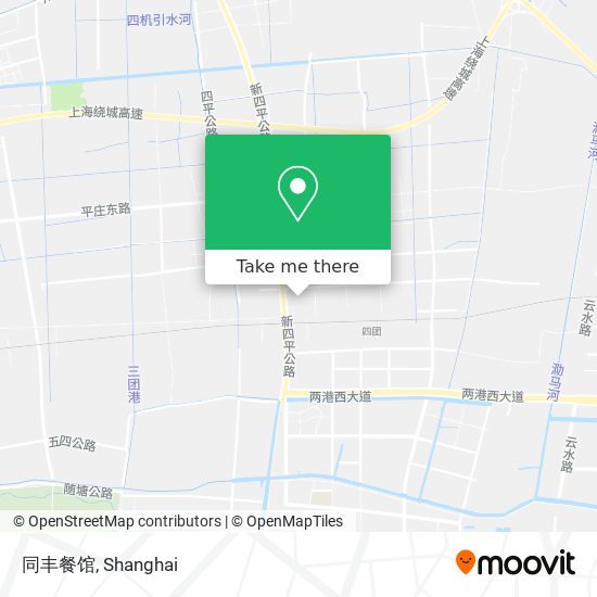 同丰餐馆 map