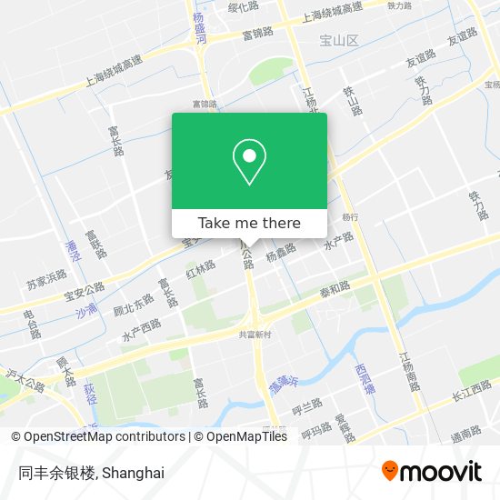 同丰余银楼 map