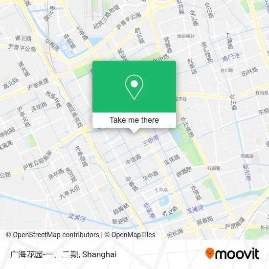 广海花园-一、二期 map