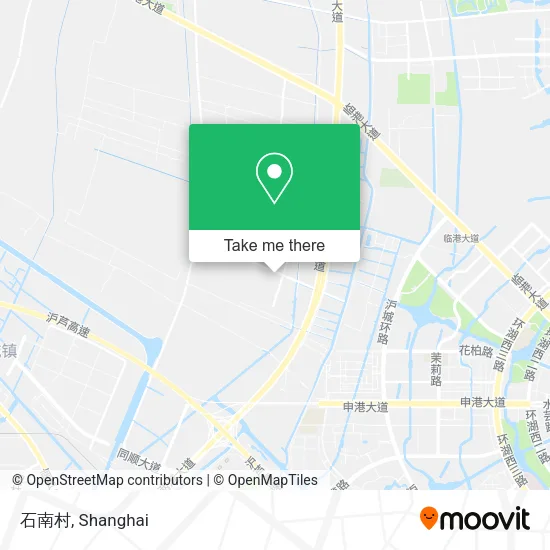 石南村 map