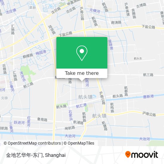 金地艺华年-东门 map