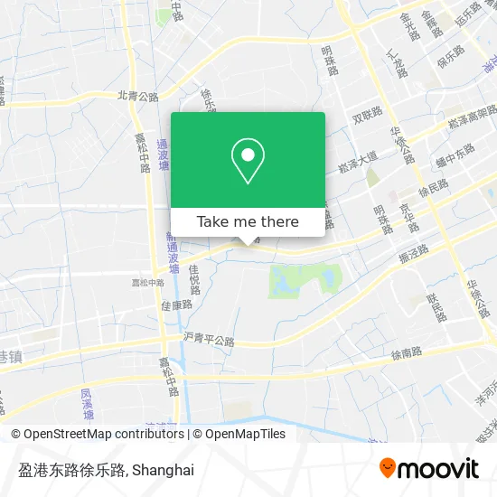 盈港东路徐乐路 map
