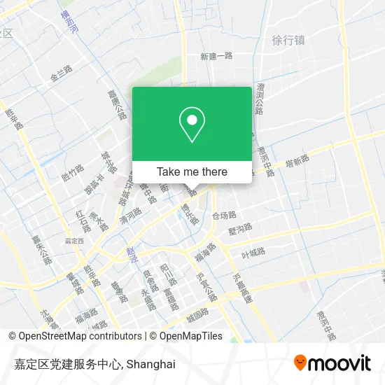 嘉定区党建服务中心 map