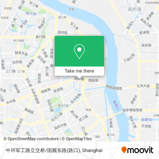 中环军工路立交桥/国顺东路(路口) map