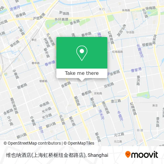 维也纳酒店(上海虹桥枢纽金都路店) map
