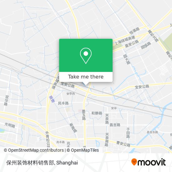 保州装饰材料销售部 map