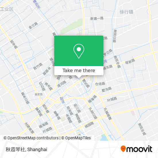 秋霞琴社 map