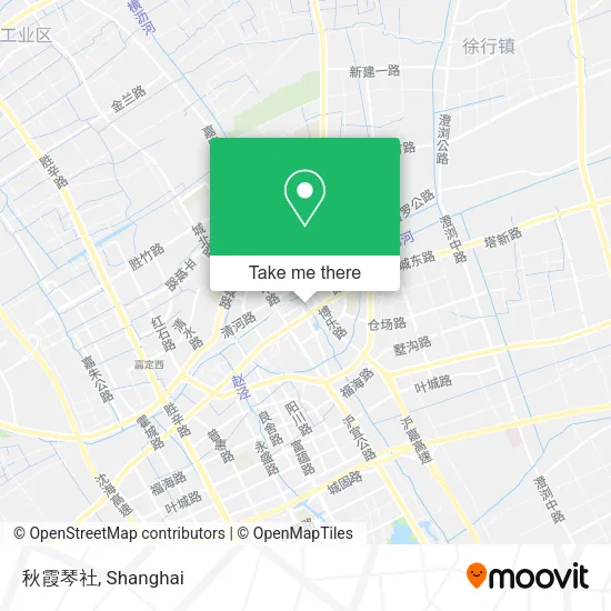 秋霞琴社 map