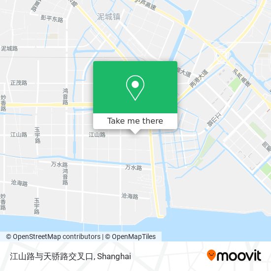 江山路与天骄路交叉口 map
