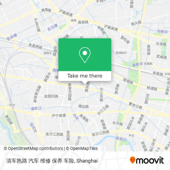 清车熟路 汽车 维修  保养 车险 map