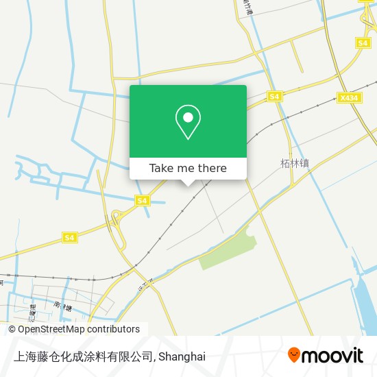 上海藤仓化成涂料有限公司 map