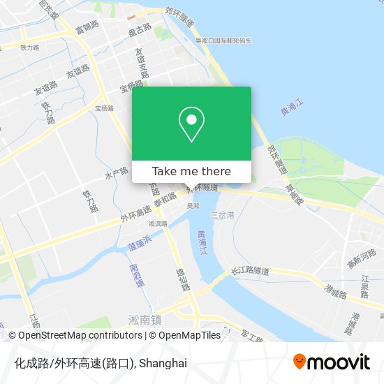 化成路/外环高速(路口) map