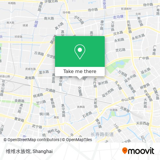 维维水族馆 map