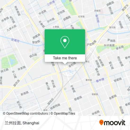兰州拉面 map