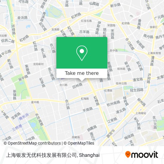 上海银发无优科技发展有限公司 map