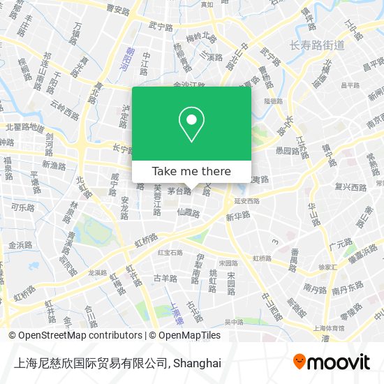 上海尼慈欣国际贸易有限公司 map
