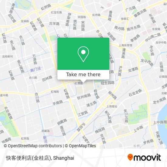 快客便利店(金桂店) map