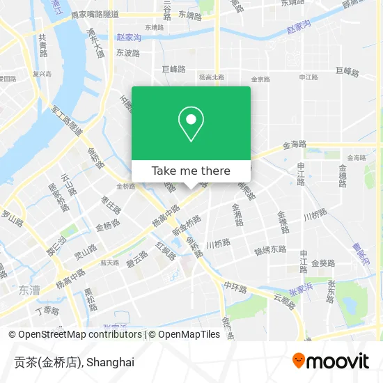 贡茶(金桥店) map
