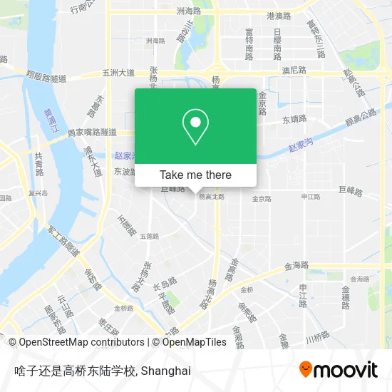 啥子还是高桥东陆学校 map