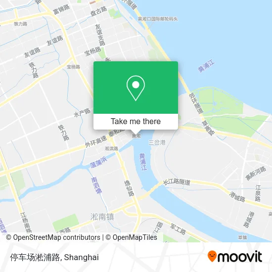 停车场淞浦路 map