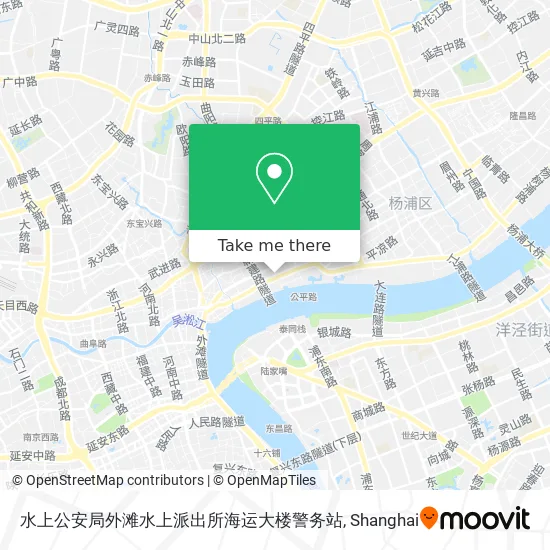水上公安局外滩水上派出所海运大楼警务站 map