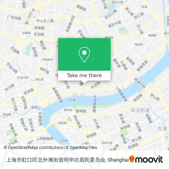 上海市虹口区北外滩街道明华坊居民委员会 map