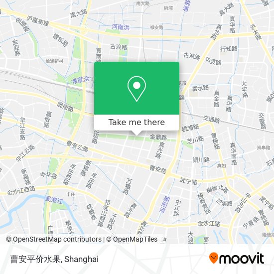 曹安平价水果 map