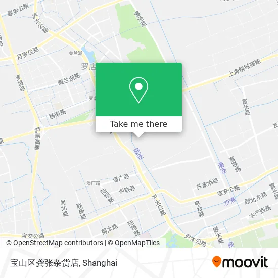 宝山区龚张杂货店 map