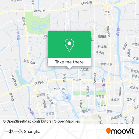 一林一茶 map