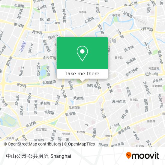 中山公园-公共厕所 map