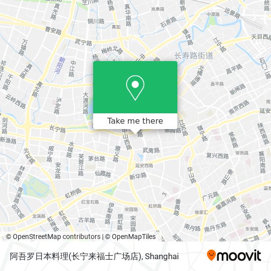 阿吾罗日本料理(长宁来福士广场店) map
