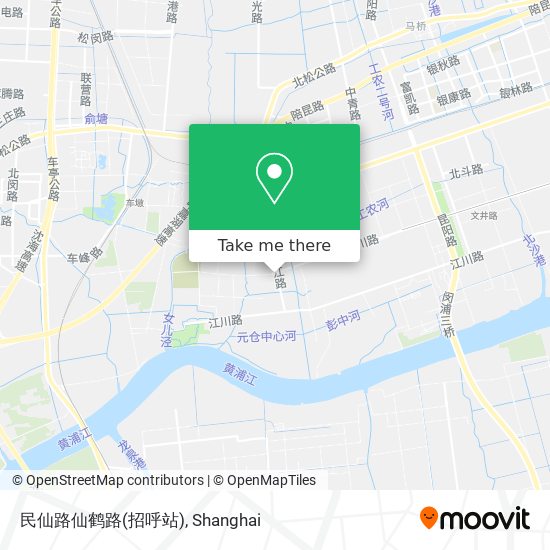 民仙路仙鹤路(招呼站) map