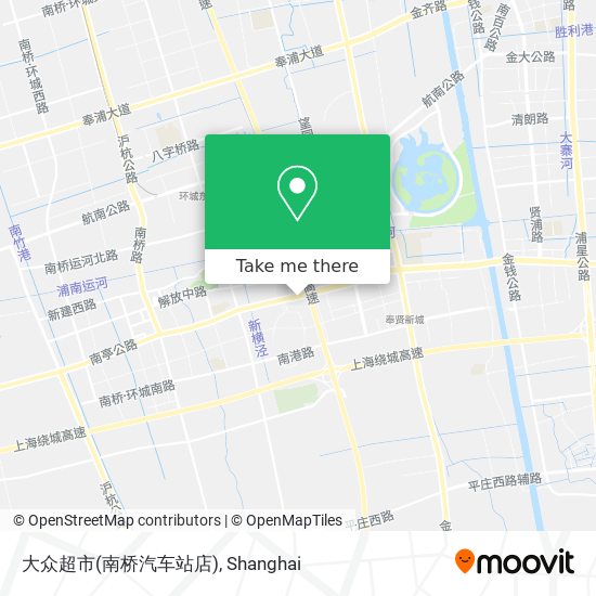 大众超市(南桥汽车站店) map